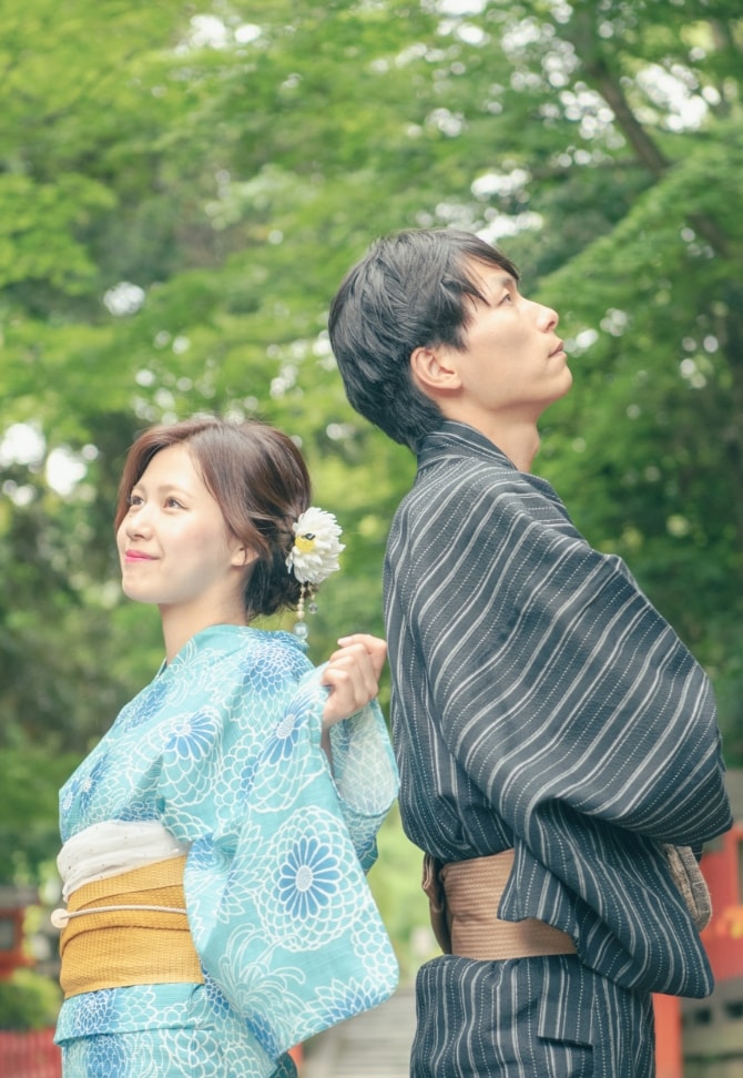 カップルプラン プラン一覧 京都着物レンタル京越 きょうえつ 着物レンタル3190円