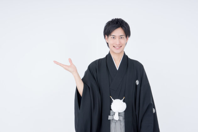 男性着物 紋付袴