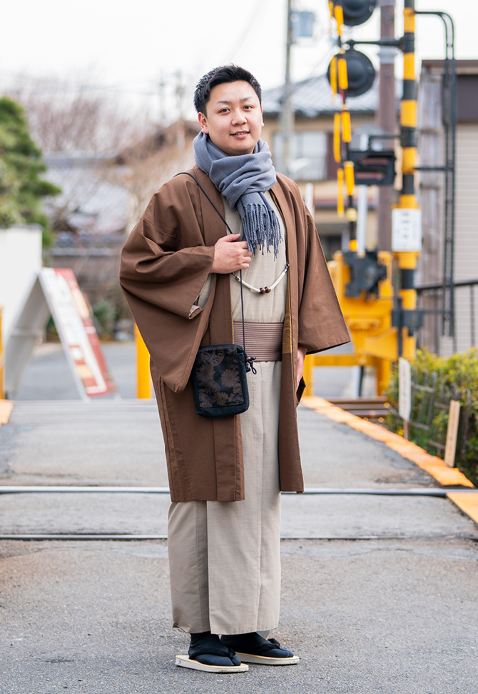 和装　襟巻き　マフラー　羽織紐　信玄袋 首元あたたか 襟巻 柔らか 着物 マフラー 和装 和装小物