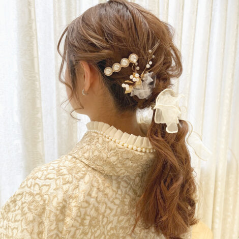 着物レンタル京越 ヘアセット