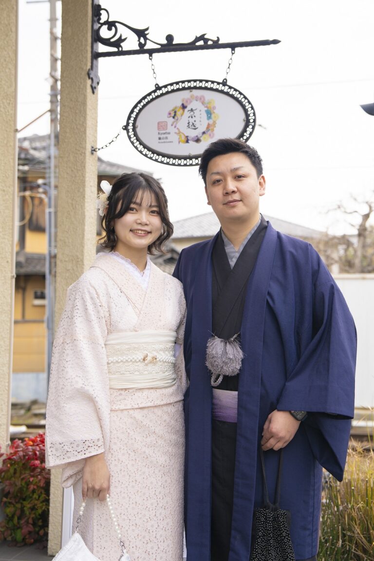 京越嵐山店で着物デート