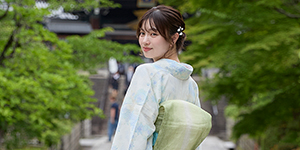 夏着物