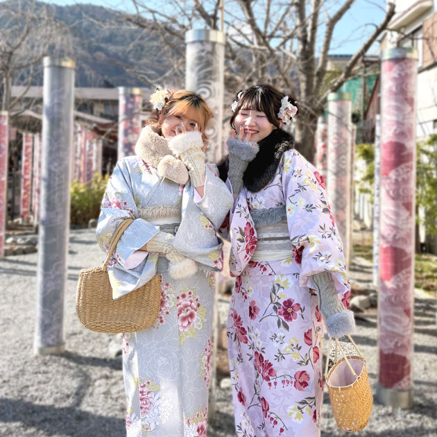 プレミアム着物xファー