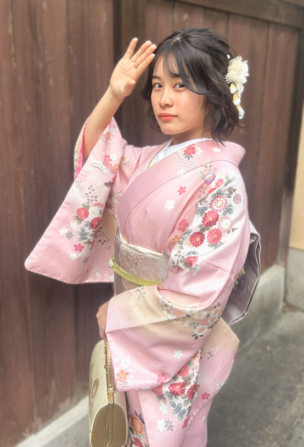 京越 嵐山店限定】5月31日まで！お得な訪問着レンタル(ヘアセット込み 