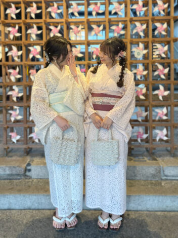 嵐山_レース着物