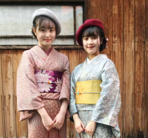 京越浅草店アンティーク着物お客様写真