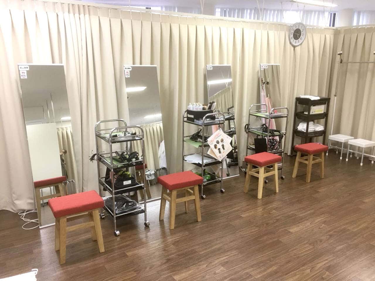 浅草店ヘアセット
