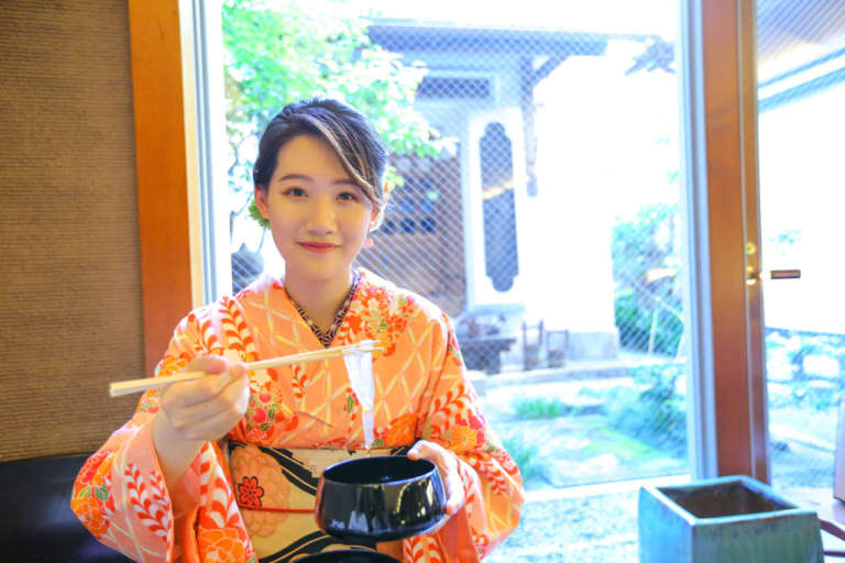 江戸時代からの伝統を継ぐ京都の老舗和菓子店　鍵善良房 四条本店
