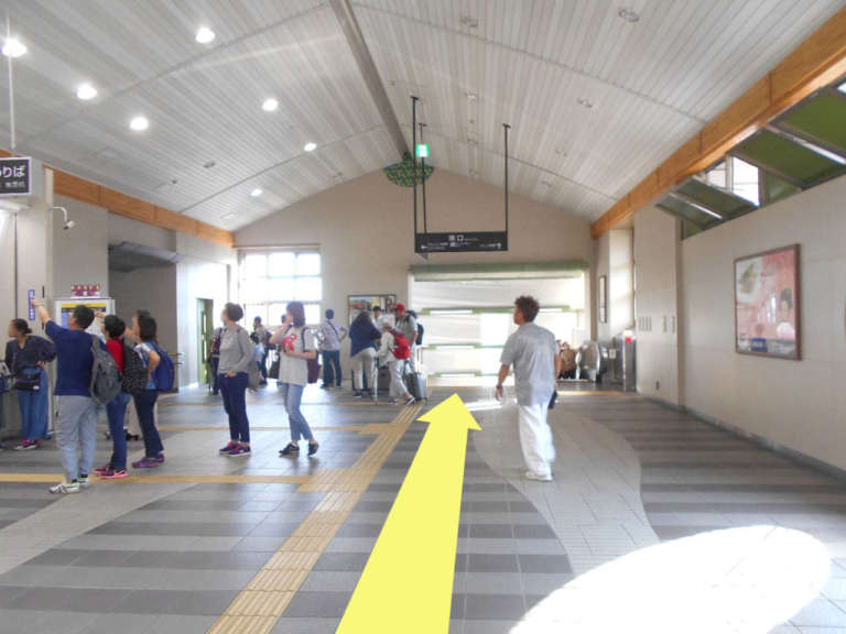 JR「嵯峨嵐山駅」